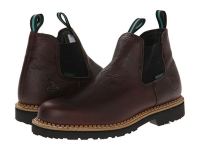 2016 Georgia Boot Chelsea Boots for Men - Georgia Giant High Romeo Waterproof - Soggy Brown Online